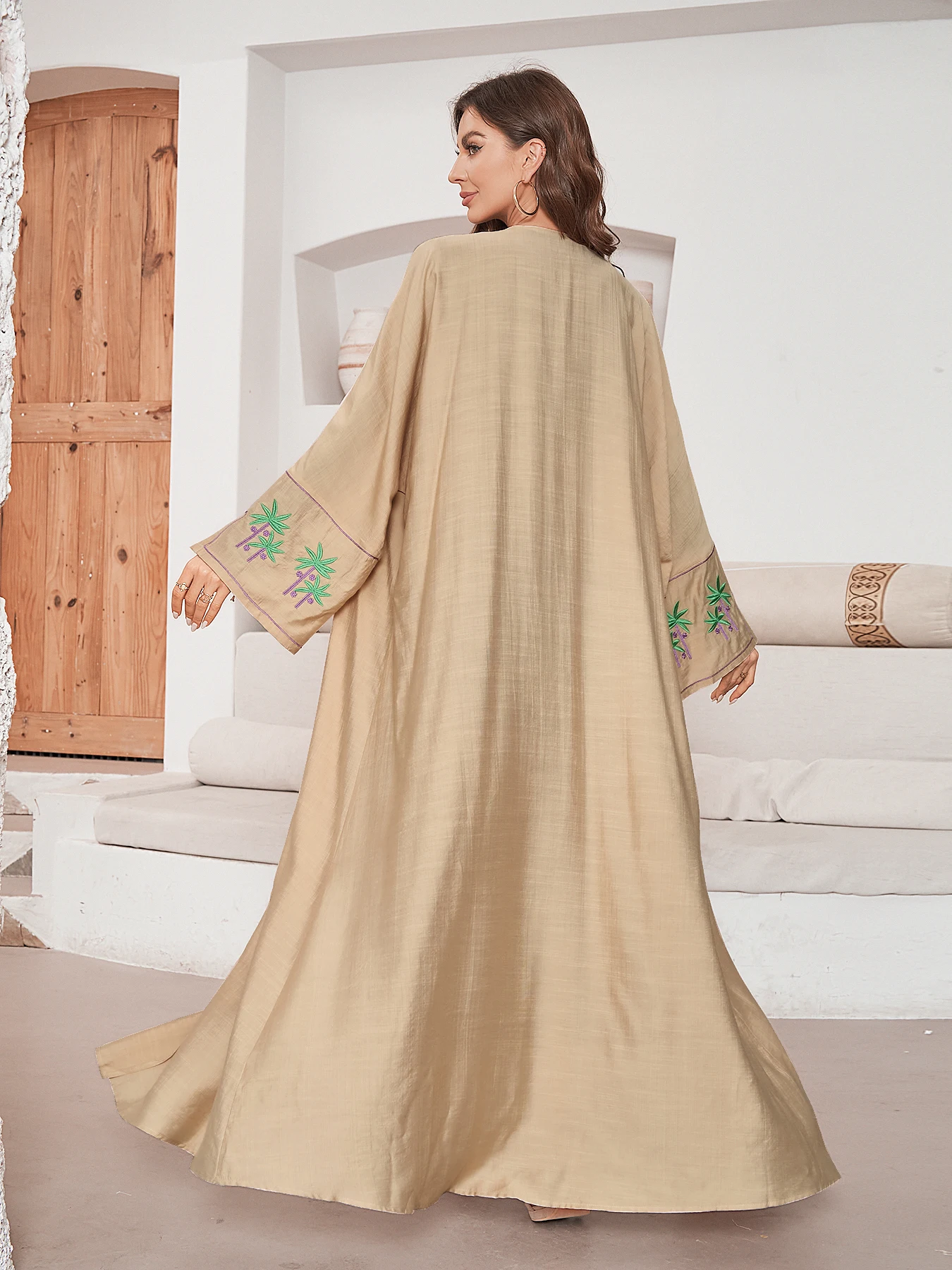 Ramadan African Dresses For Women Muslim Kimono Abaya Dubai Turkey Islam Modest Dress Full Sleeve Moroccan Arab Caftan Robe