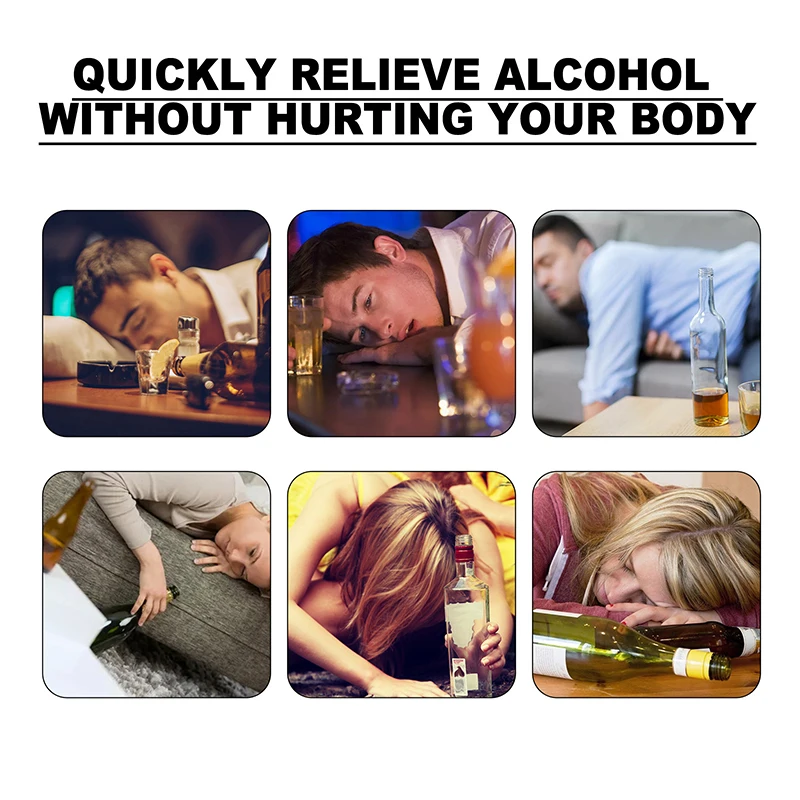 18Pcs Quit Drinking Patch Prevent Alcoholism Hangover Medical Plaster Alcohol Addiction Protect Liver Massage Care Sticker