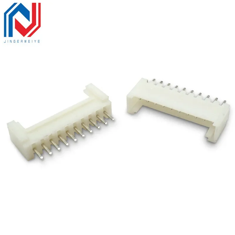 50 Stuks Picth:2.0Mm Rechte Naald Hy2.0 Mm Enkele Rij Gesp Rechte Naald Socket 2p3p4p5p6p7p8p-12p Connector