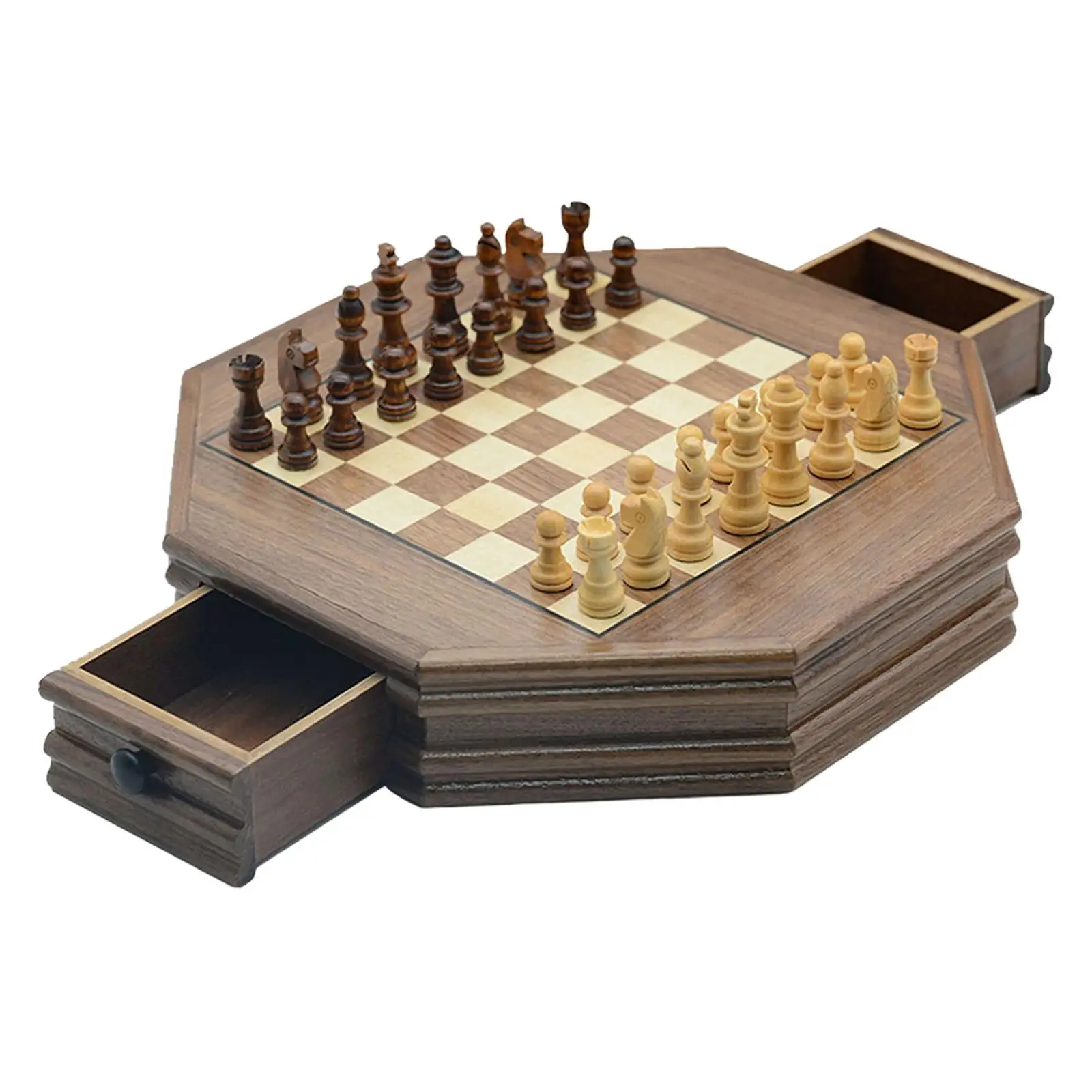 

Magnetic Chess Set Gorgeous Collectible for Outdoor Travel Tabletop
