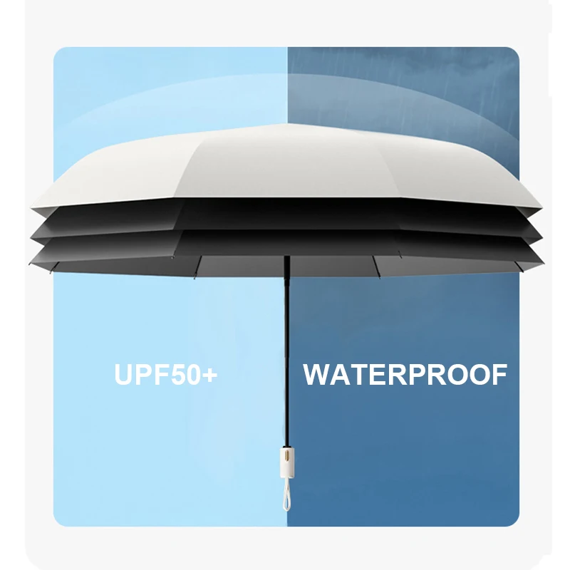 Mini Umbrella Folding Anti UV Rain Sun Umbrella Fashion Portable Windproof Light Women Men Children Parasol Umbrella