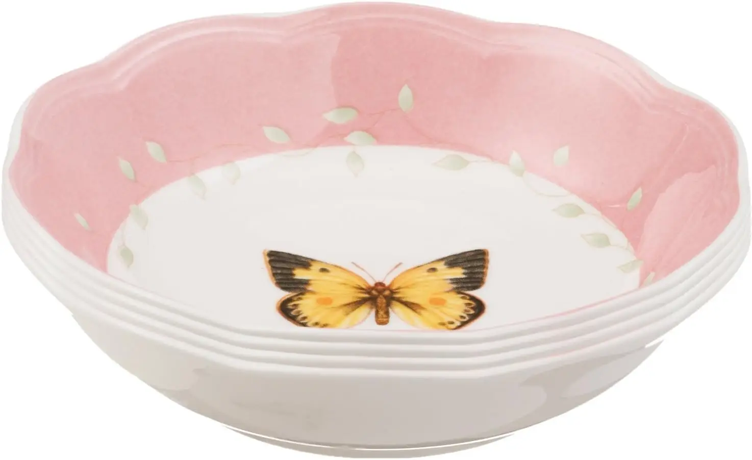 

806739 Butterfly Meadow 4-Piece Dessert Bowl Set