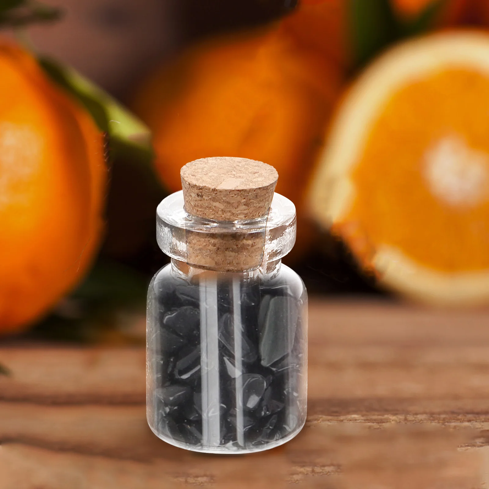 

20Pcs Small Glass Jars with Cork Lid Tiny Wishing Bottles for DIY Hanging Charms Decor Craft Supplies Memory Keepsake Containers