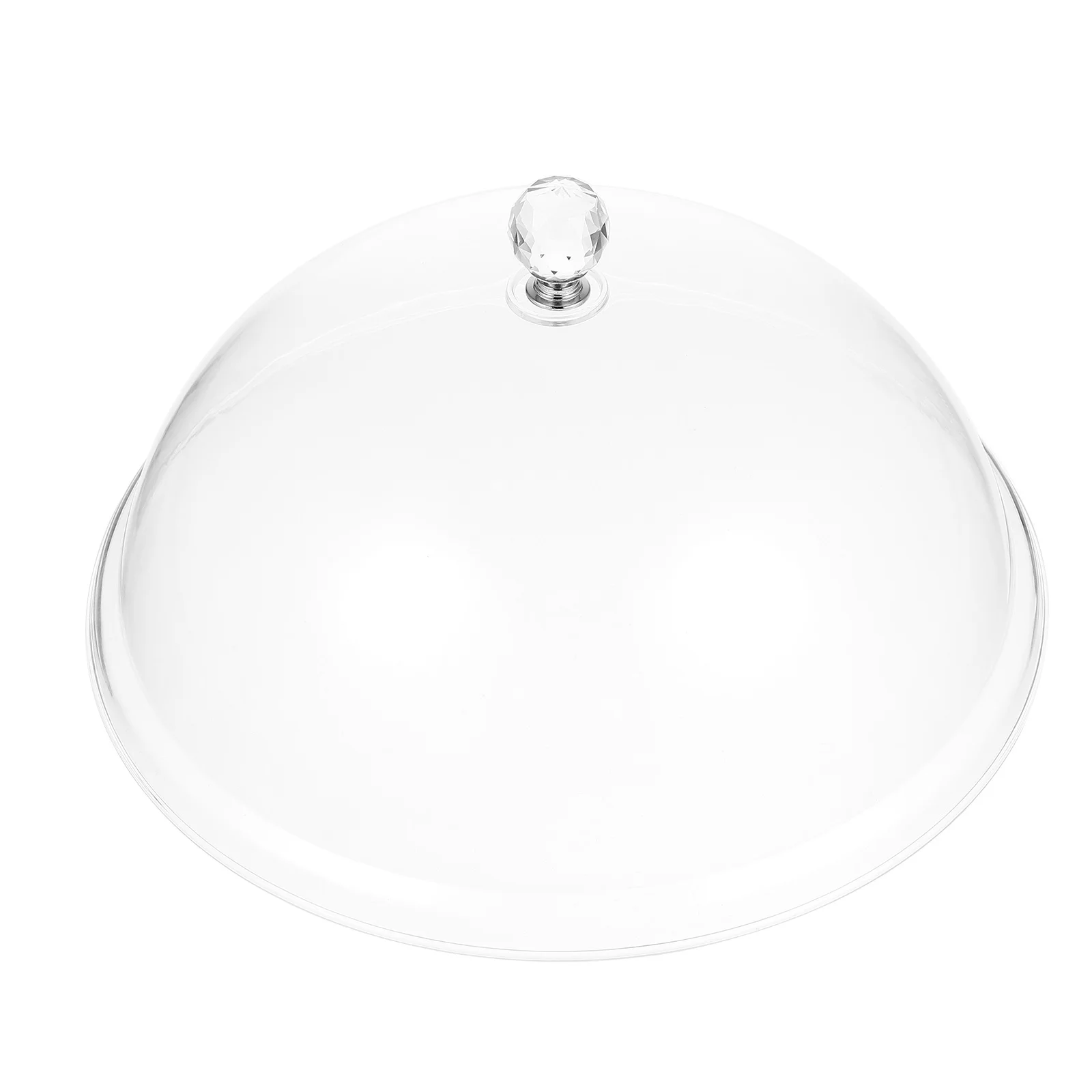 

Cake Preservation Cover Clear Dome Cloche Container Dessert Lid Transparent Dust