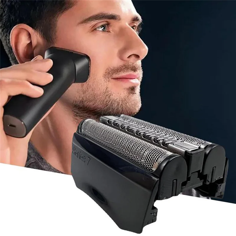 Подходит для электробритвы Braun Series 7, 790Cc, 760Cc, 750Cc, 720, 799, 797, 797Cc, 789Cc Сменная головка из фольги - 70S 70B
