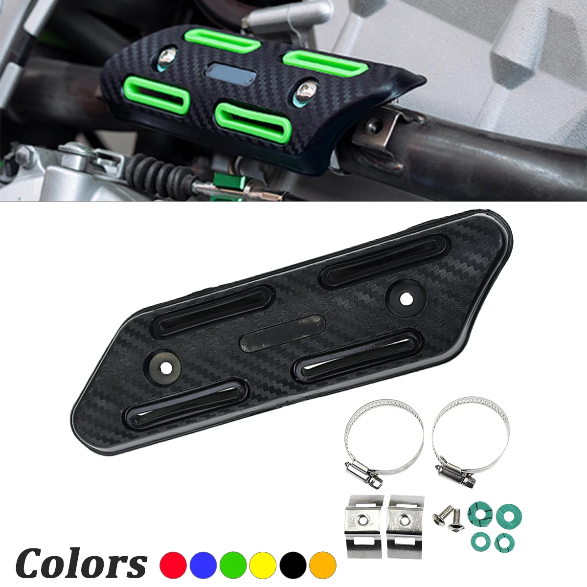 

4 STROKE Exhaust Heat Shield Protector For KTM SMR 450 XCF 500 EXC-F 350 SXF 250 XCFW For SHERCO HUSQVARNA Yamaha Honda Suzuki