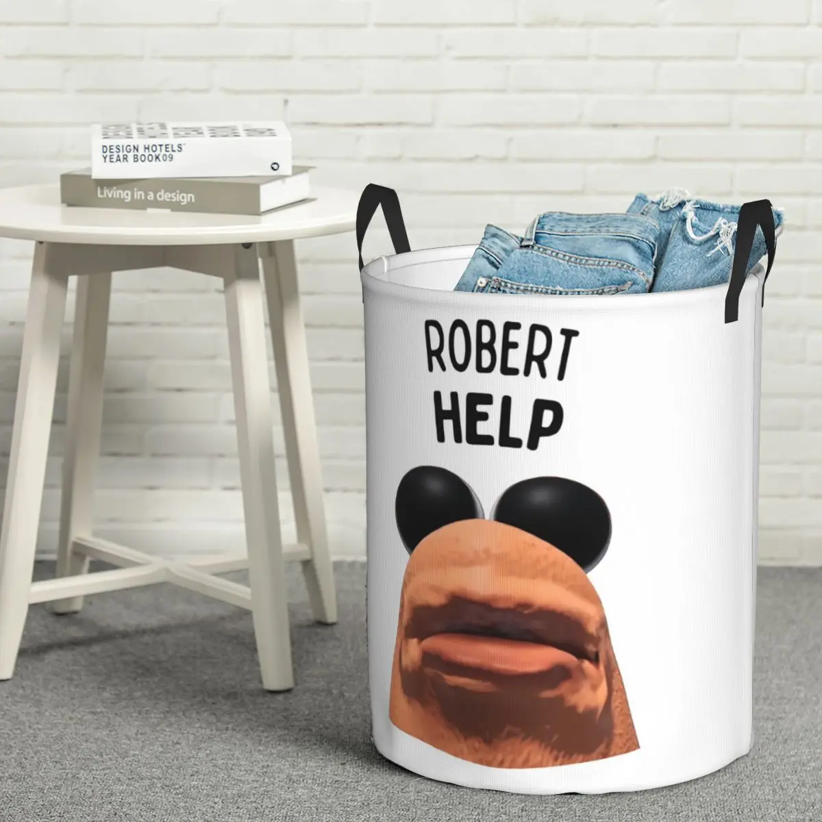 

Складная корзина для белья Marcus The Worm Robert Help, органайзер для дома, детская корзина для стирки