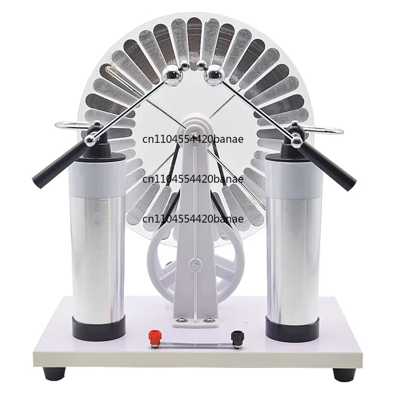 Electrostatic induction electrification Electrostatic demonstration Leiden bottle discharge Vickers starter Wechsler physical