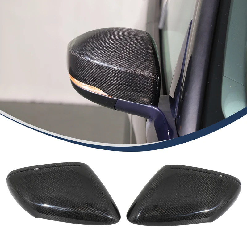For Land Rover Range Rover Sports 2014+ Exterior rearview mirror cover Car rearview mirror protective cover Real carbon fiber