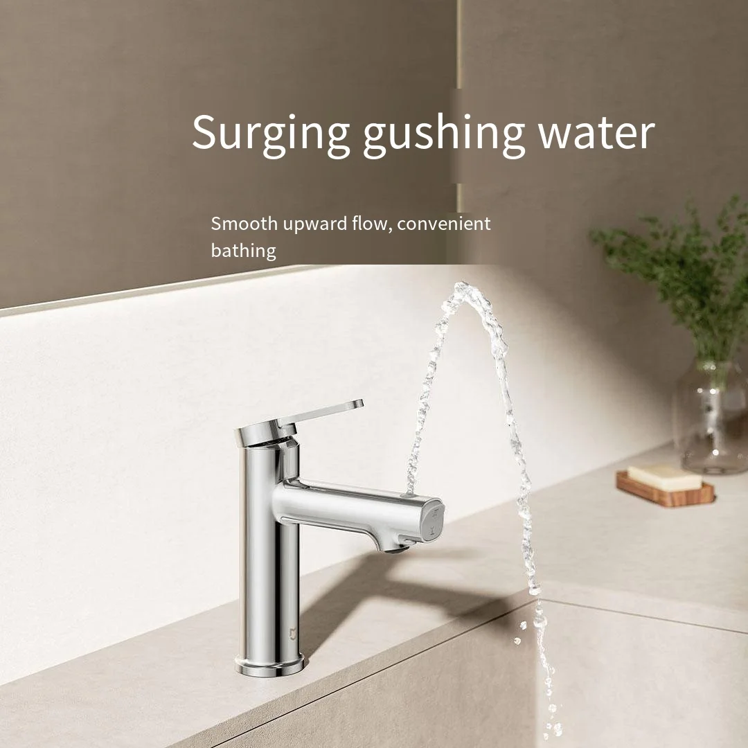 Mijia Xiaomi 스마트 분지의 수도꼭지 N1 가정용 세면기 따뜻한 것과 차가운 물 수도꼭지 분지의 수도꼭지 필터 단일 구멍 수도꼭지