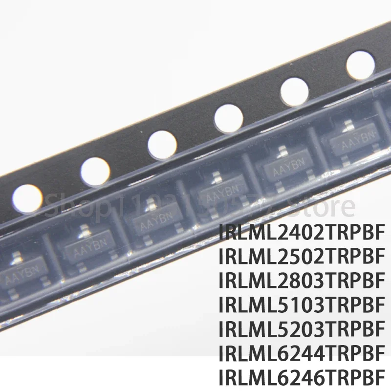 1 шт. IRLML2402TRPBF IRLML2502TRPBF IRLML2803TRPBF IRLML5103TRPBF IRLML5203TRPBF IRLML6244TRPBF IRLML6246TRPBF SOT23