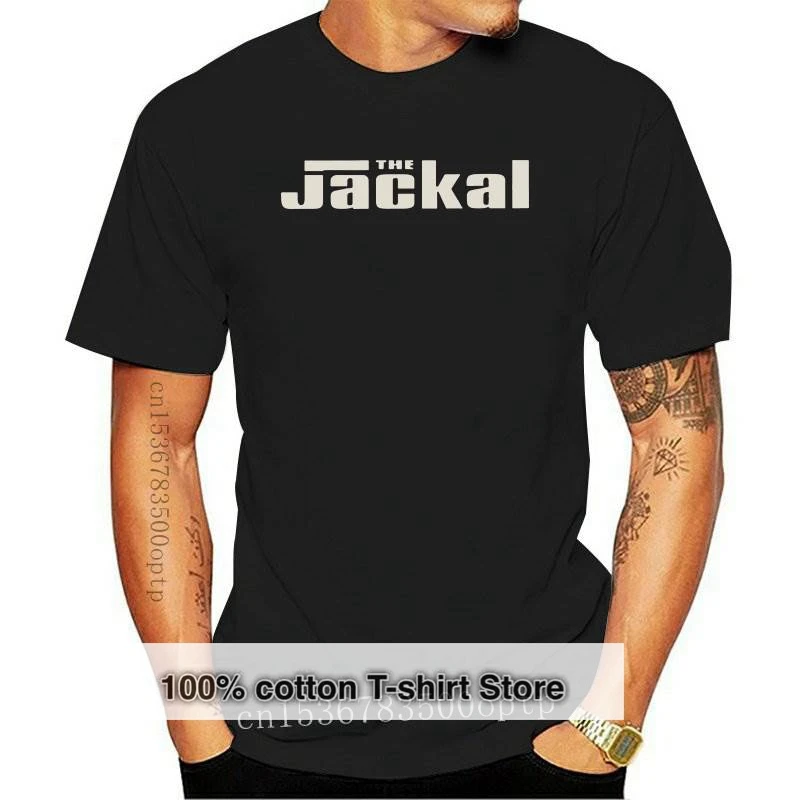 New The Jackal Title 90s Retro Movie Fan Poster Fan T Shirt