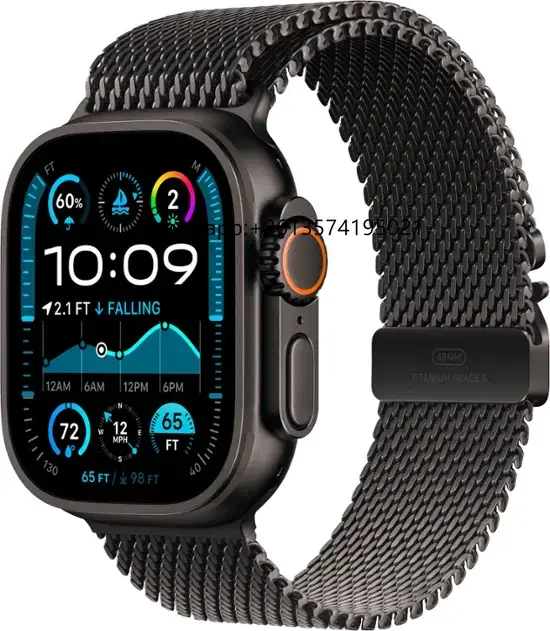 

Ultra 2 49mm GPS + Cellular Smartwatch Used Electronics with & Heart Rate for Test Features Original Product Assura