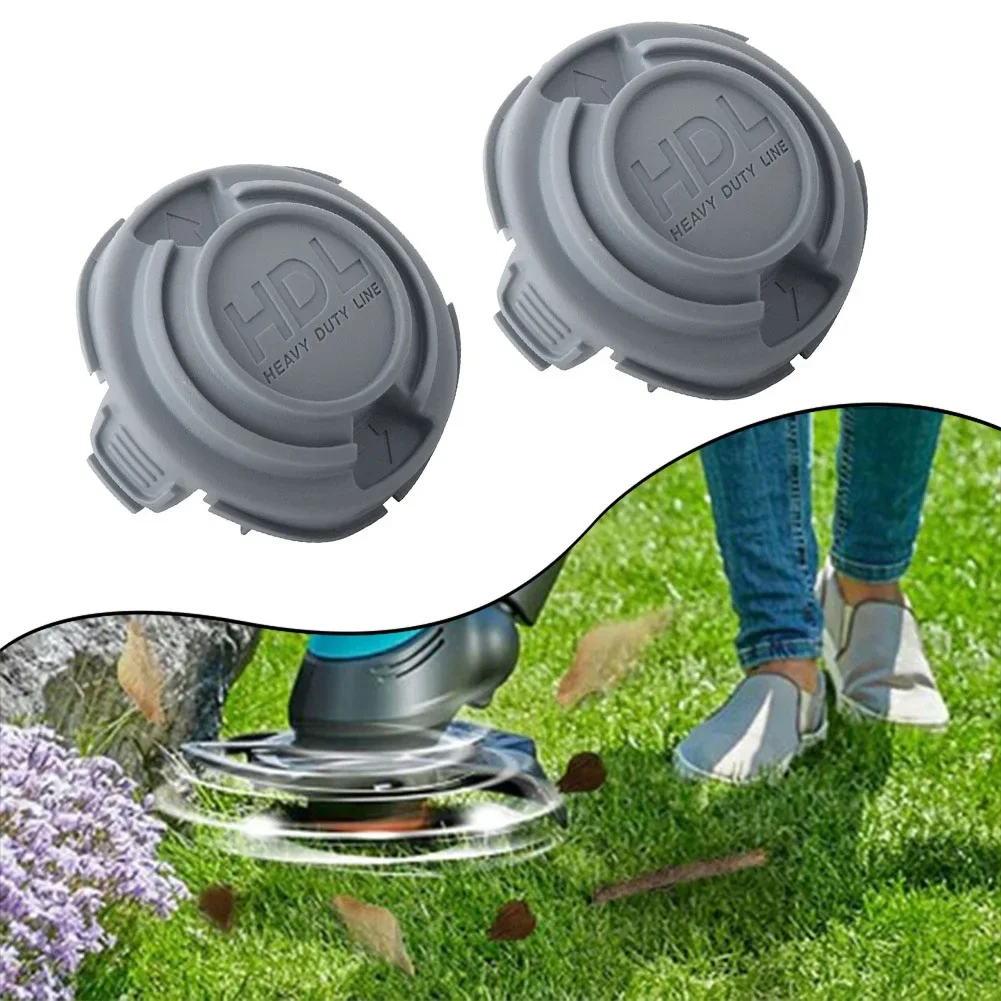 For Gray Spool Cap Cover Edge Cutters Replacement For HDL STC5433 STC5433PC Models 2pcs And Reliable Spool Cap Covers