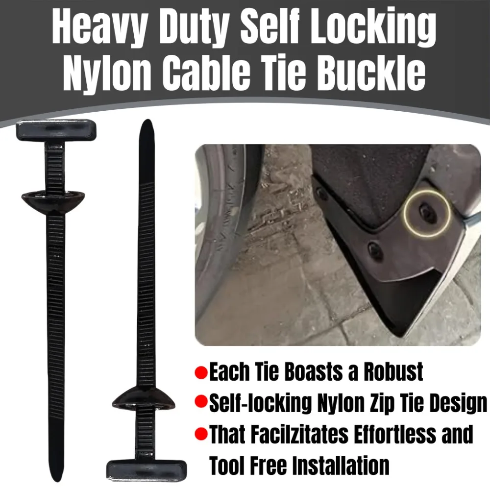 10-100 مجموعة النايلون العالمي رباط للكابل مشبك الثقيلة الذاتي قفل البريدي العلاقات مع دبوس وزر سيارة تحديد رباط للكابل السحابات