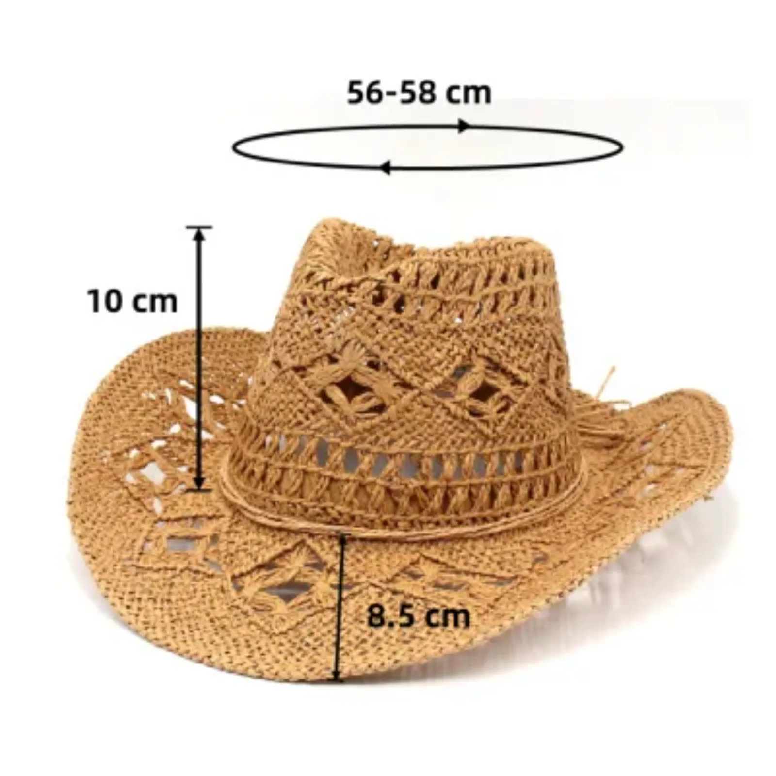 Summer Hand Woven Straw Hat for Women Shell Decoration Holiday Beach Sun Hat Chapeu Panama Feminino