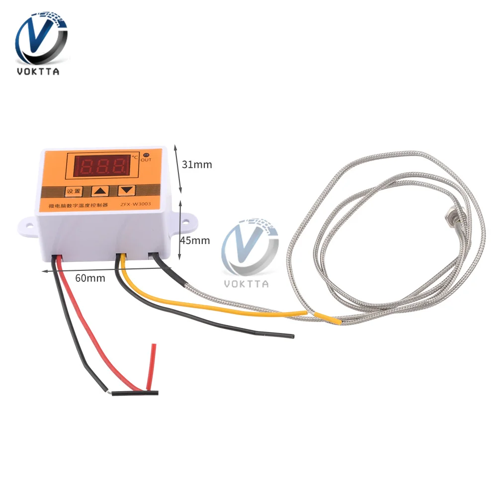 W3003 Micro Temperature Controller Thermostat Thermoregulator Heating and Cooling Intelligent Incubator Water Temp Regulator