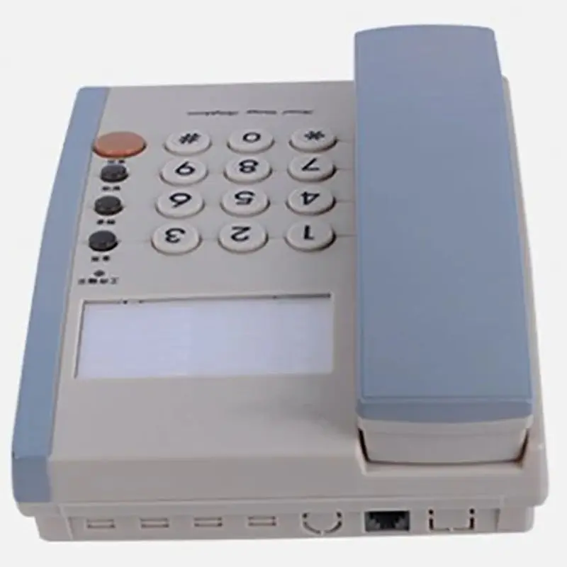 Home Office Corded Phone Telephone Desktop Wall Mountable Landline Phone with LCD Display, Redial, Call Indicator Light