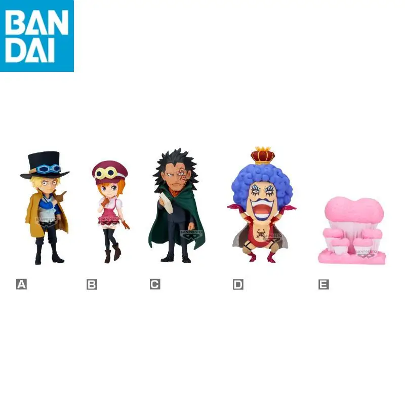 

Bandai Namco Banpresto Set of 5 One Piece World Collectable Figure Sabo Emporio Ivankov Monkey D Dragon Koala Wcf Pvc Toy Gift
