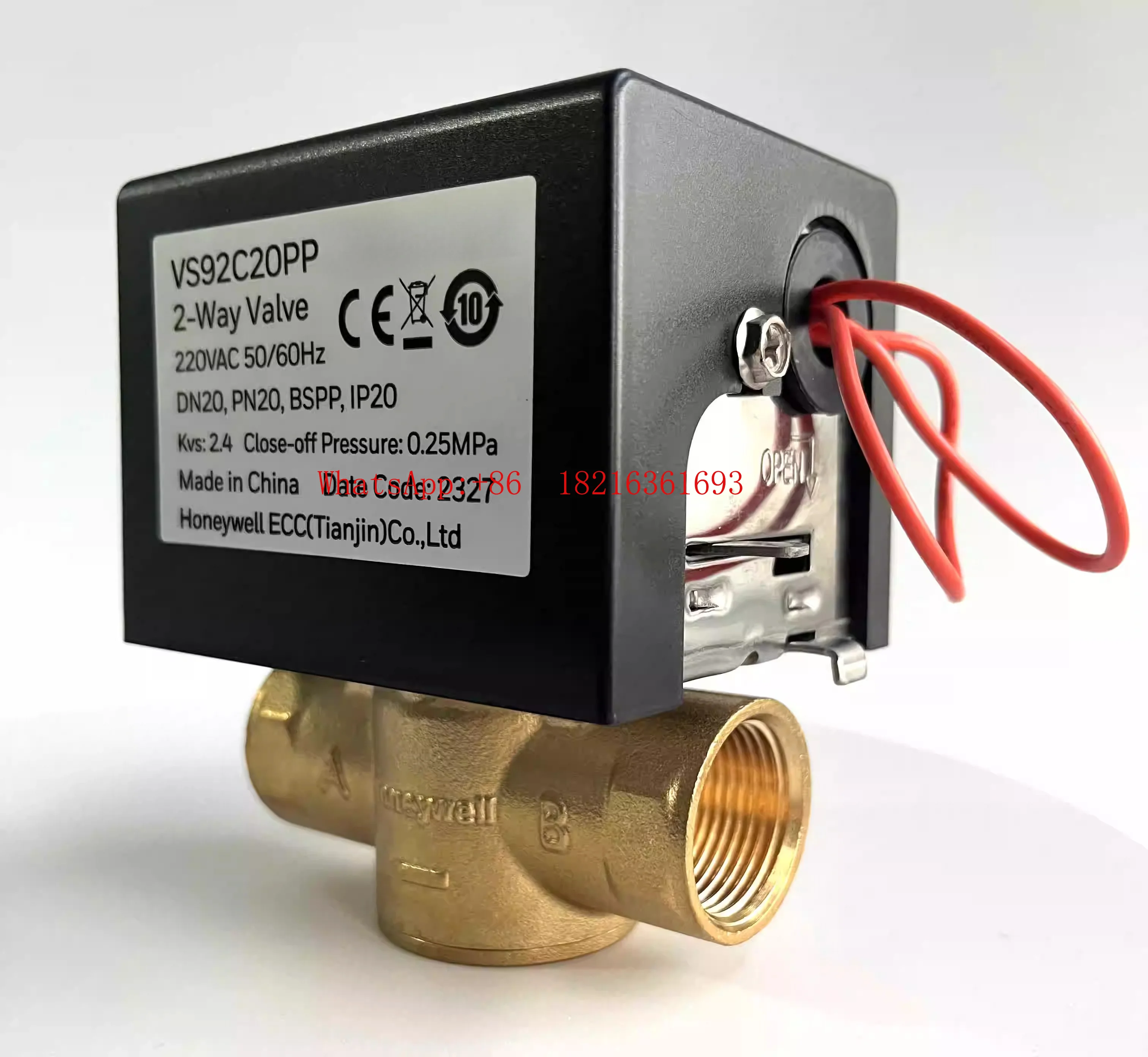 Limited Offer Electric Two-way Valve Fan Coil Power-off Spring Return Normally Closed VS92C20PP
