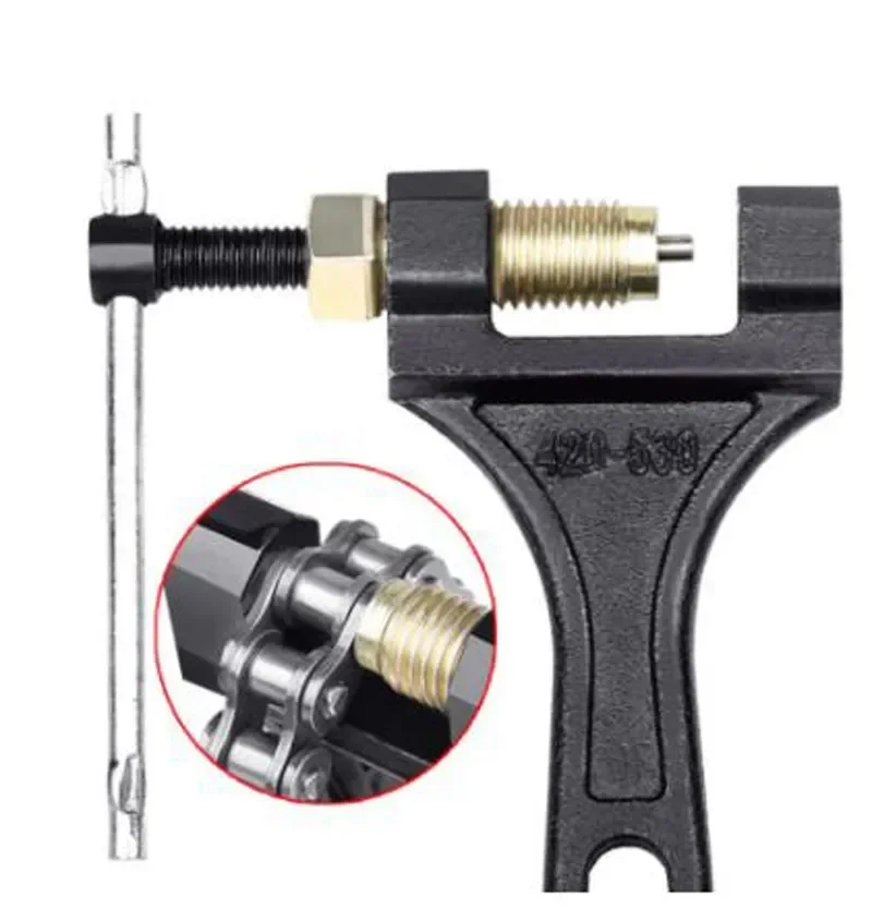 Universal 420-530 Chain Breaker Splitter Cutter Link Tool,     Pin Remover for Motorcycle, Bike, ATV