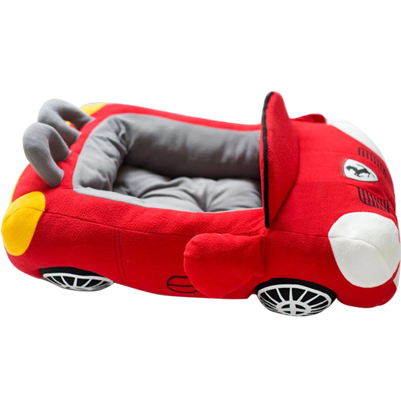 Wholesale soft warm durable car shaped pet bed dog car bed sports car dog kennel pet cat bed