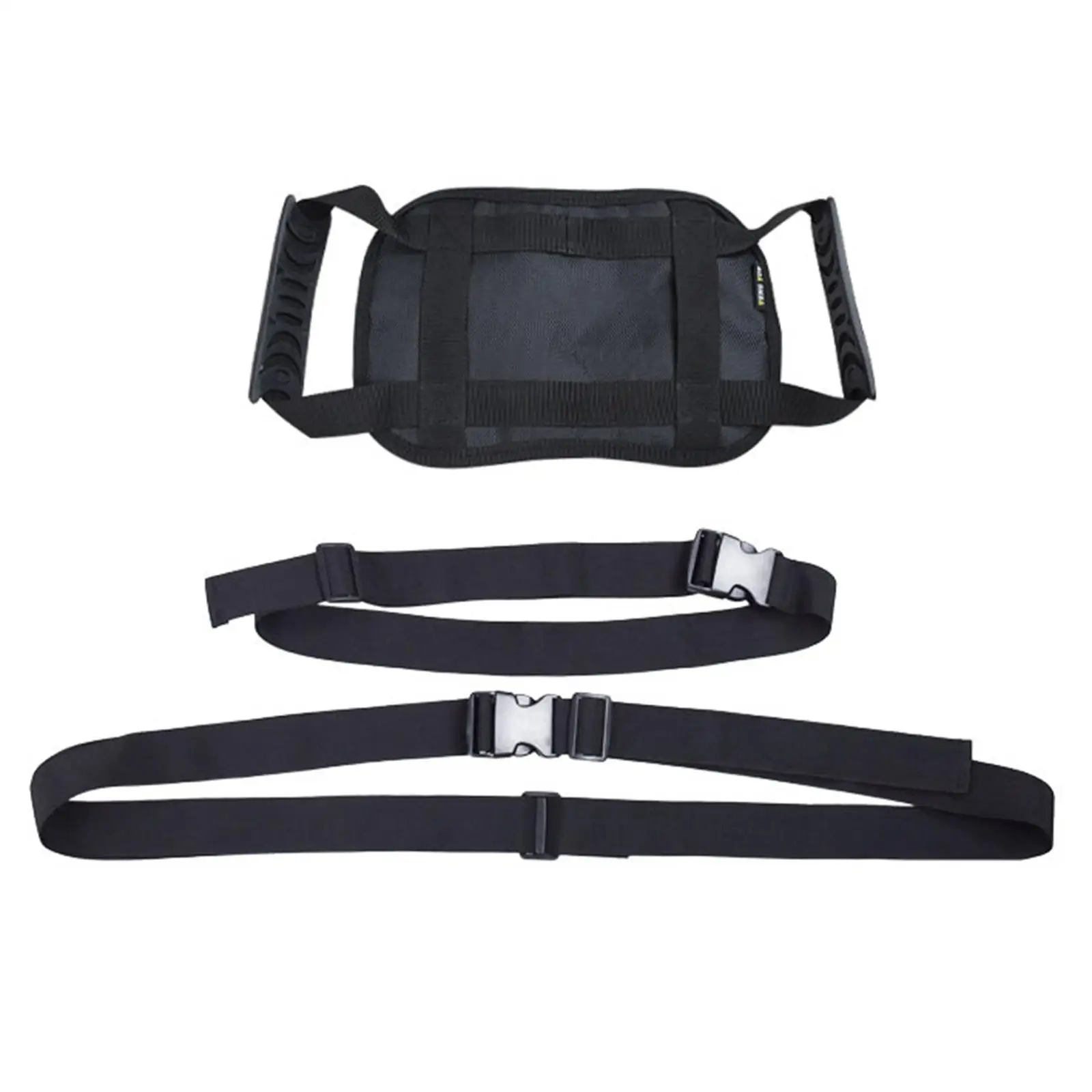 

Motorcycle Passenger Belt Two Detachable Straps 25x17cm Quick Release Buckle