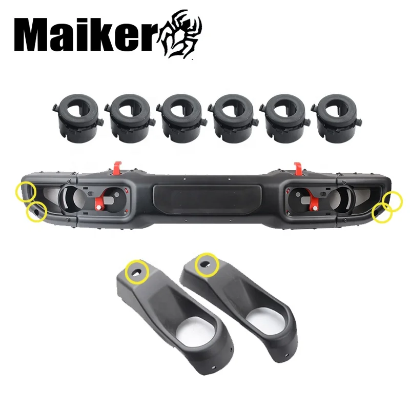

10th Anniversary Front Bumper For Jeep Wrangler JL 2018 Offroad Steel Bull Bar Bumper Guard For Jeep