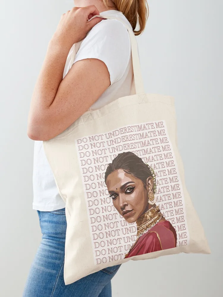 

Do not underestimate me Tote Bag Shopper bag shopping trolley bag tote university large size bags