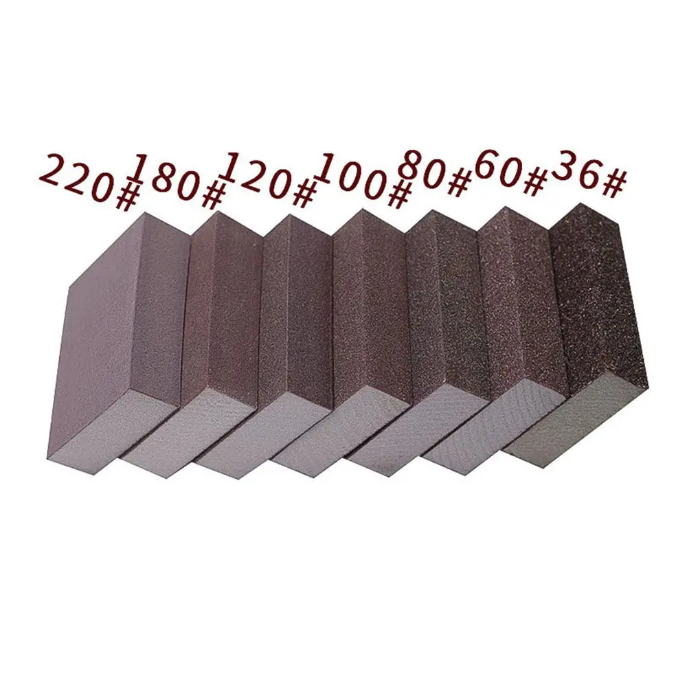 Medium Grinding Block Polishing Carpentry Sandpaper Sponge Pads Sanding Sponge # Abrasive Tools