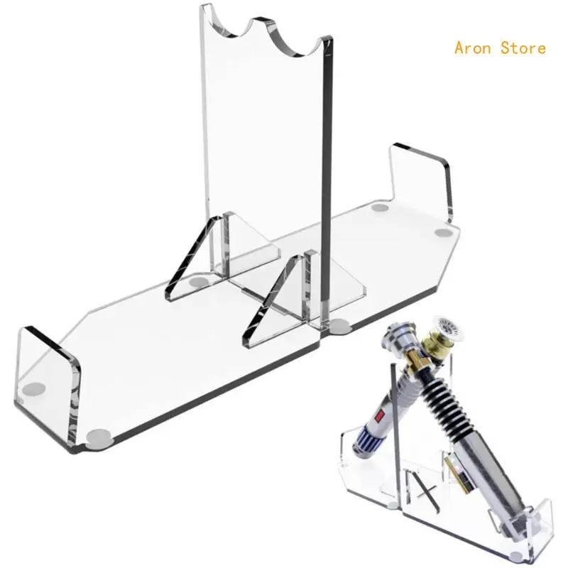 Scaffale decorativo per supporto per espositore per spada in acrilico leggero con spada H3CF