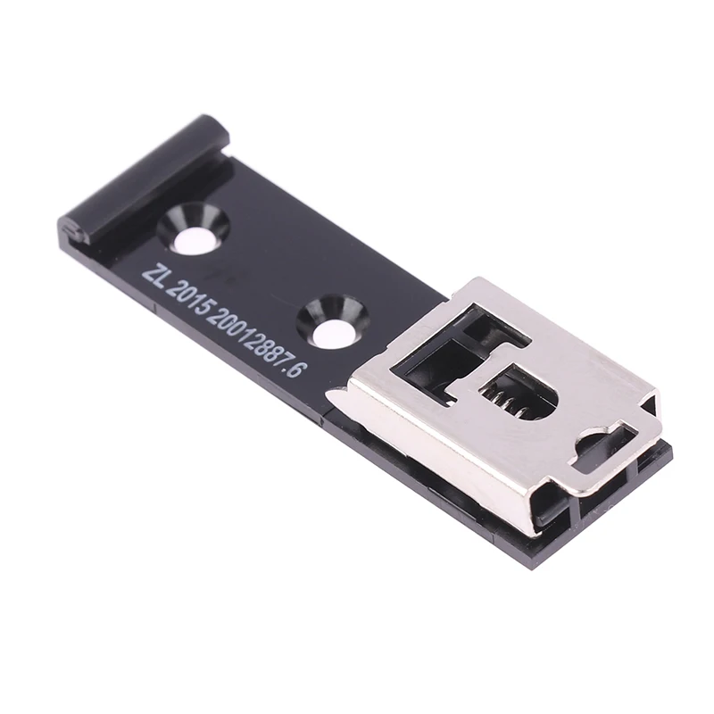 (.) 1Pcs 35MM U Shaped DIN Rail Holder Universal Rail Buckle Rail Fixed Clamp Fastener Clip For Relay Mounting