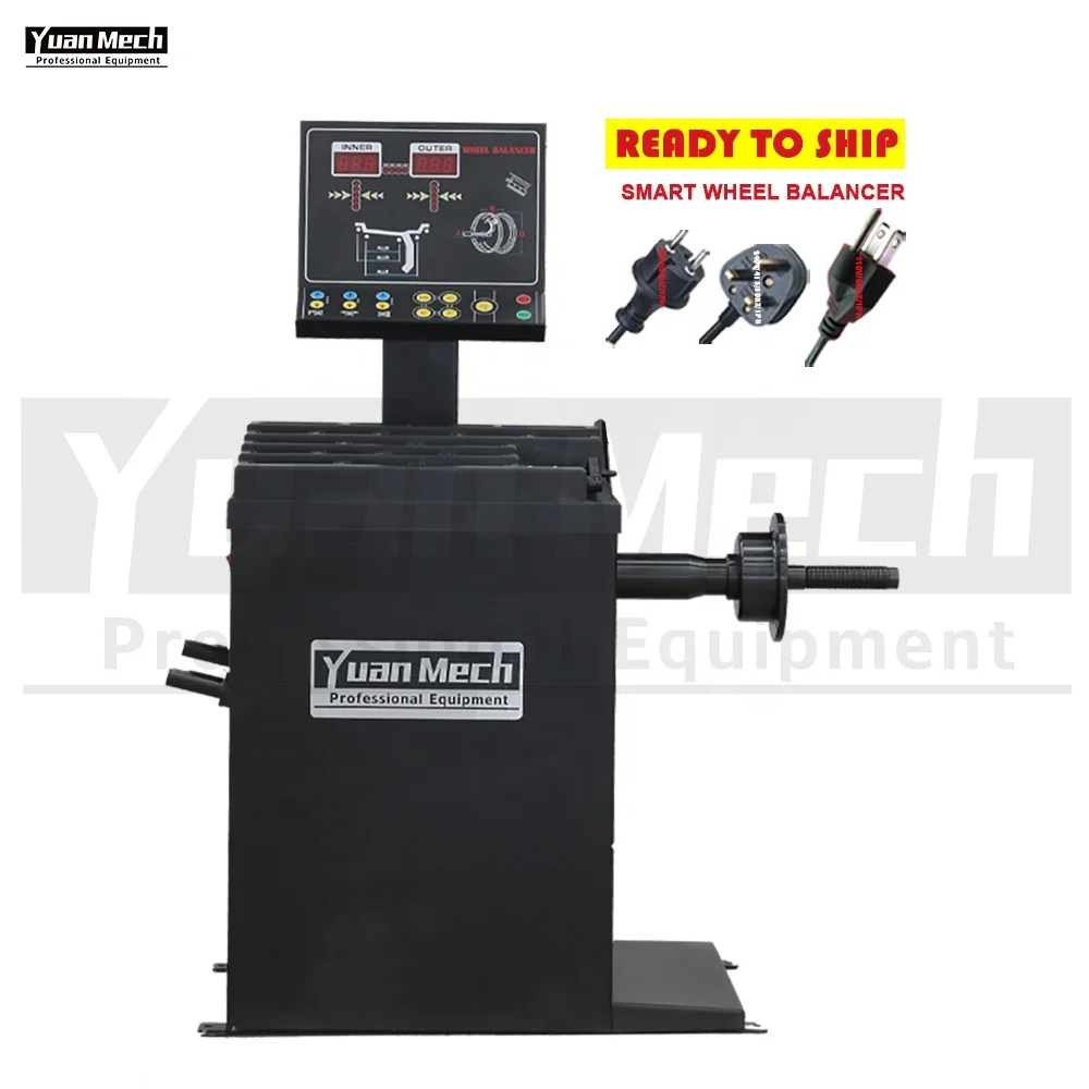 

Factory YuanMech Used Car Wheel Balancing Machine New B657 Wheel Balancer