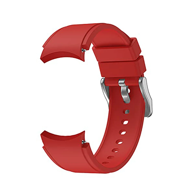 Bandas compatibles con SAMSUNG Galaxy Watch 4, correa de silicona ajustable para reloj deportivo, correa de repuesto para Galaxy Watch 4 Classic