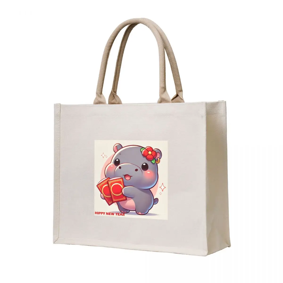 

Hippy Lunar New Year Tote Bag tote canvas large custom eco folding