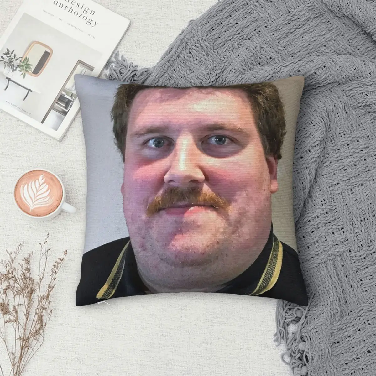 Drachenlord ملصق Rainer Winkler The Superstar الأصلي المخدة غطاء الوسادة زينة رمي كيس وسادة غطاء المنزل #2