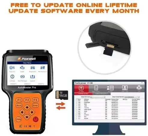 Foxwell Diagnostic Check Engine Light OBD Code Reader Scan Tool for All OBD II Protocol Cars Since 1996