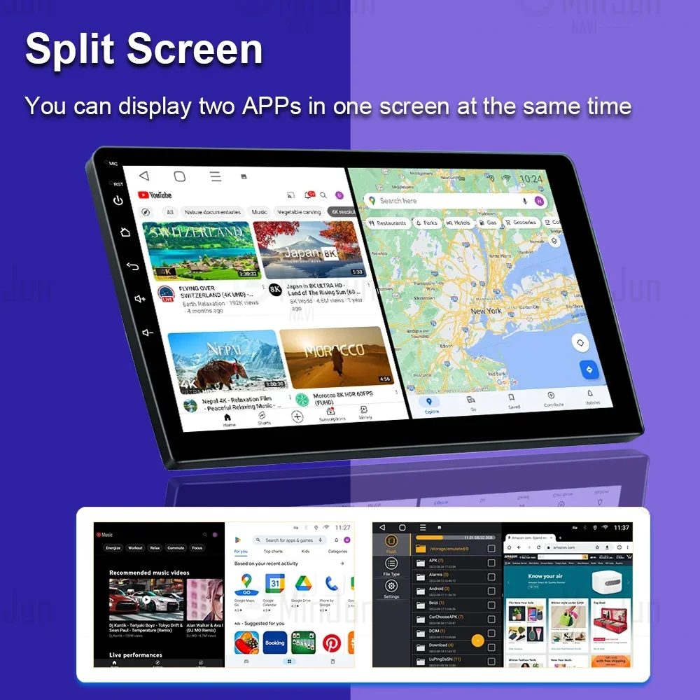 9 "أندرويد 14 لهوندا CR-Z 1 CRZ RHD 2010 - 2016 راديو السيارة فيديو مشغل وسائط متعددة نظام تحديد المواقع والملاحة QLED شاشة واي فاي DSP ستيريو