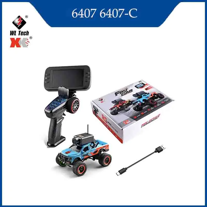 

Радиоуправляемая модель Wltoys 6407 6407-C 1:64: мини-монстр-трак с HD-камерой, поддержкой Wi-Fi и управления через приложение. Идеальный подарок.