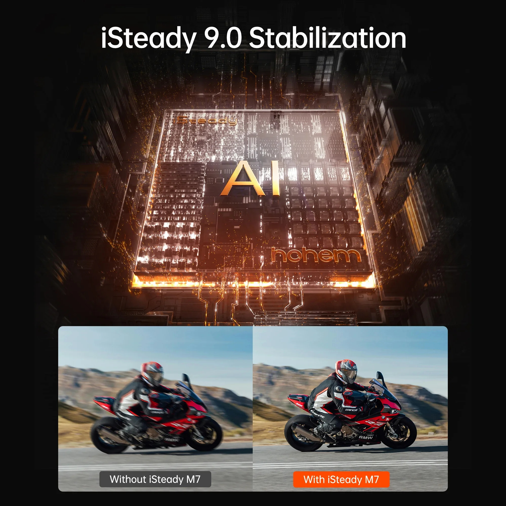 الموقع الرسمي لإنترنت الويب istady М7 Stabilizer Ai Face Tracking 3-Axis Phone Gimbal عصا سيلفي مدمجة iPhone16/Samsung Gimbal