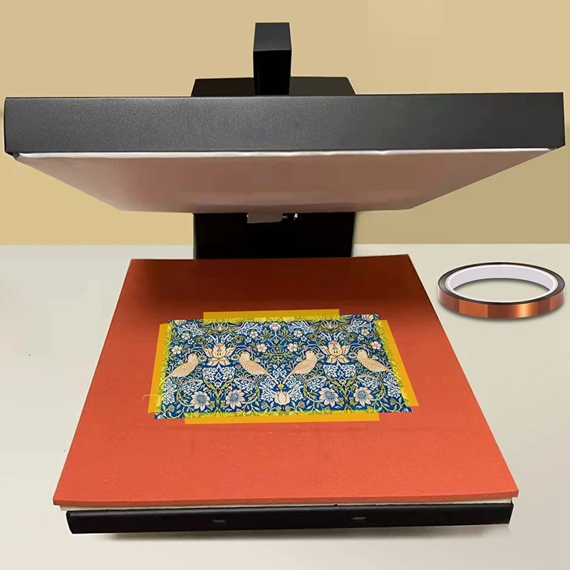 2ロール熱テープ、10ミリメートル × 33メートル108Ft耐熱テープ、熱転写テープ、熱テープ昇華、熱テープ