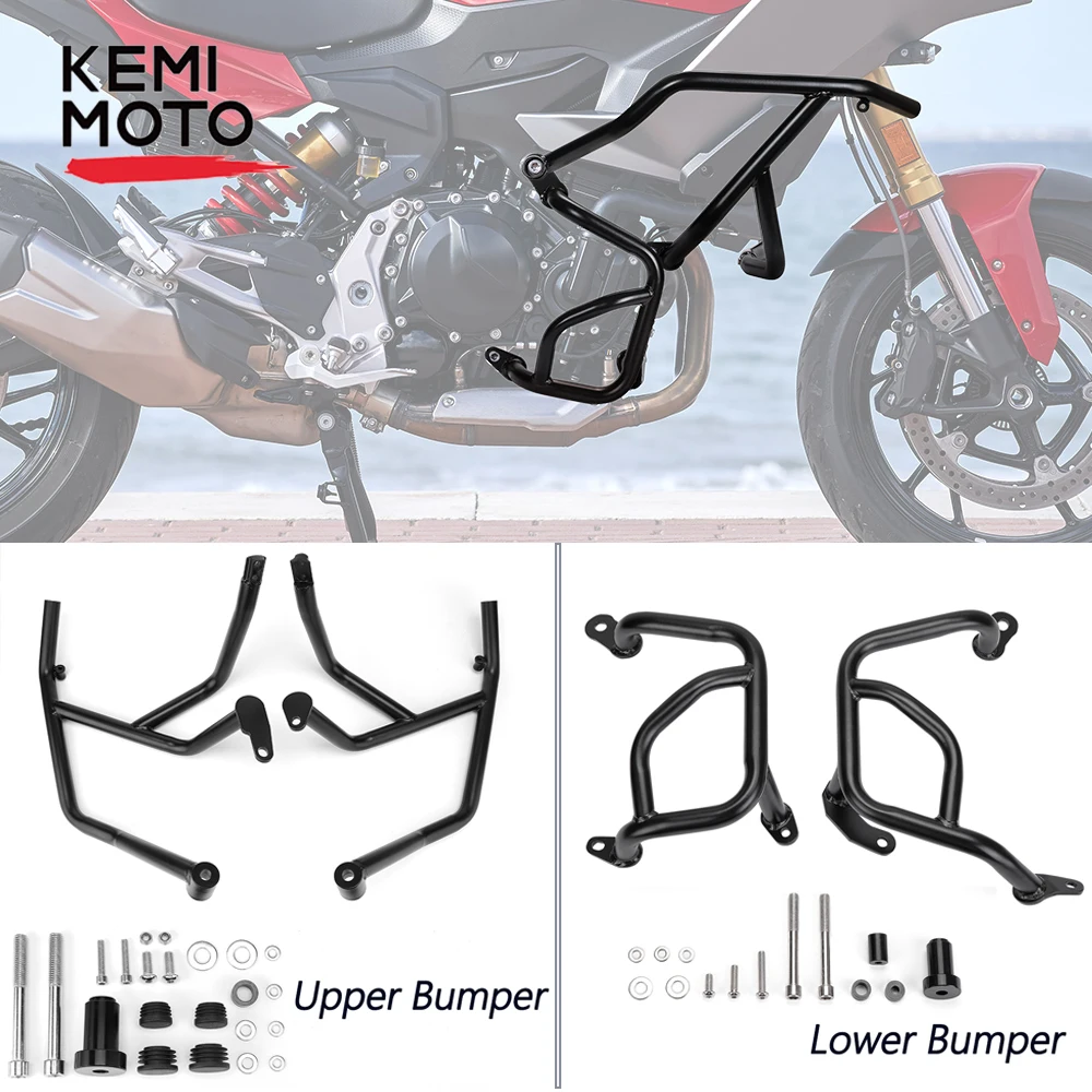 New For BMW F900R F900XR2020 2021 Motorcy Upper Lower Engine Guard Crash Tank Bar Bumper Fairing Frame Protector F 900R F 900XR