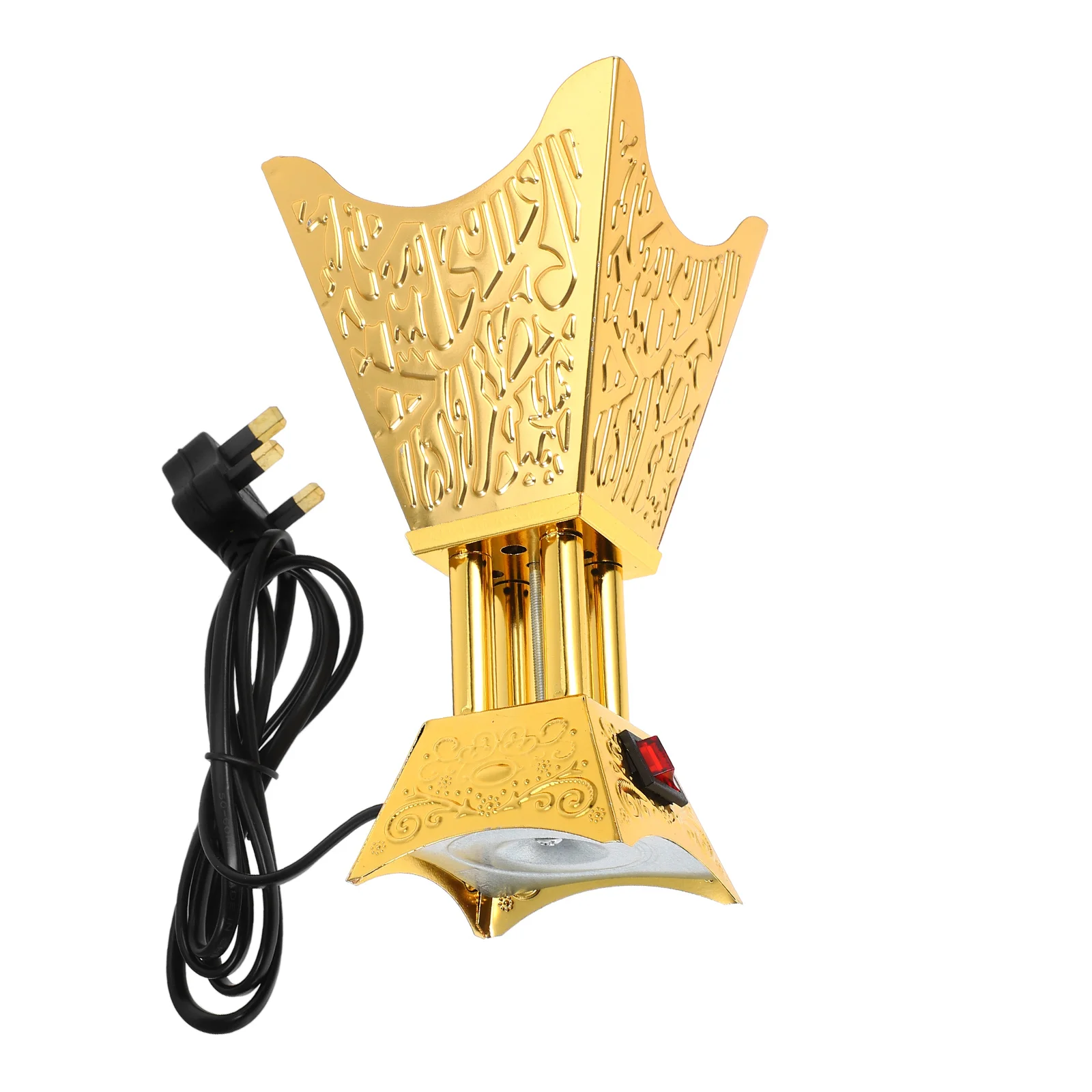 Electric Incense Burner Bakhoor Iron Censer Aroma Stove Home Decor Office Yoga Room Gift Incense Holder Stove Burner