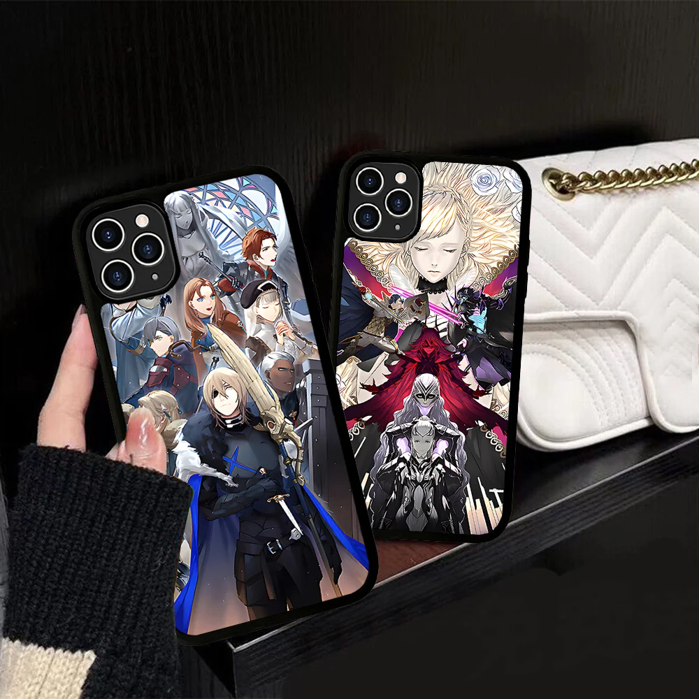 Fire Emblem Phone Case Silicone PC+TPU For For IPhone 11 12 13 14 15 16 Plus Pro Max Cover