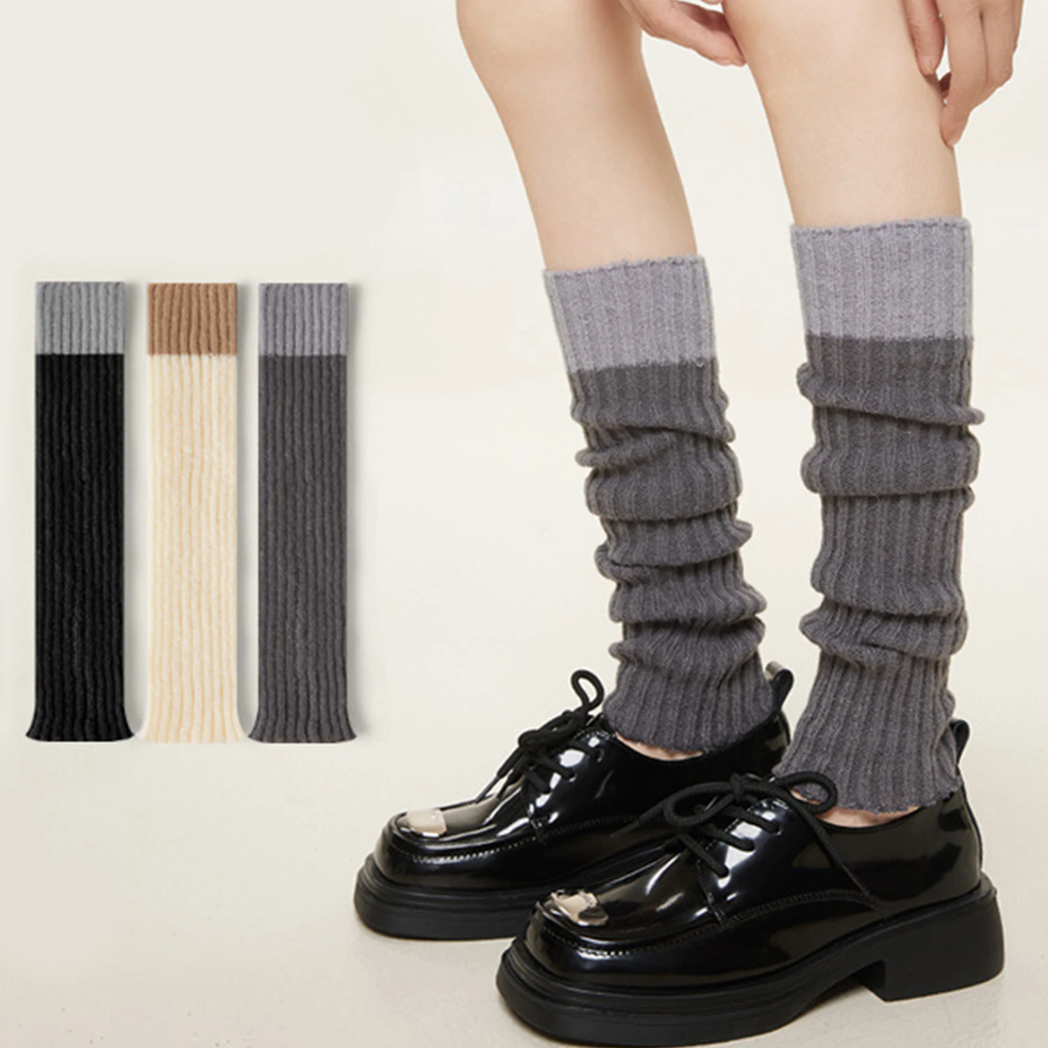 Couvre-pieds de style japonais pour filles, couvre-bottes Lolita Y2K JK, Kawaii, chaussettes respirantes pour étudiants