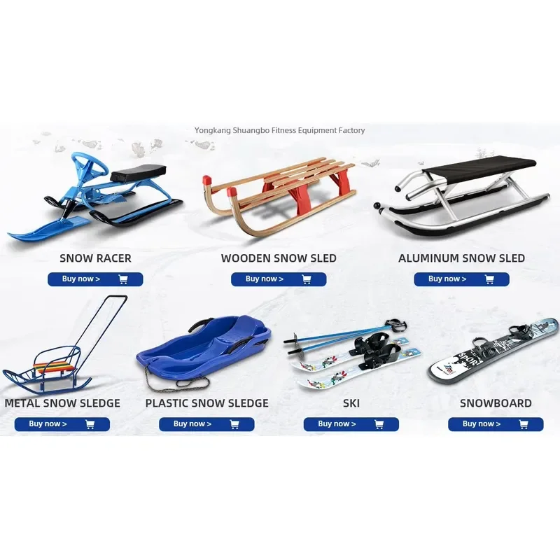 Kids Snowmobile Snowscoot with Double Brakes Ski Sleigh Blocks Racing Toy Gift for Boys Girls Age 4 Years Old Winter Outdoor