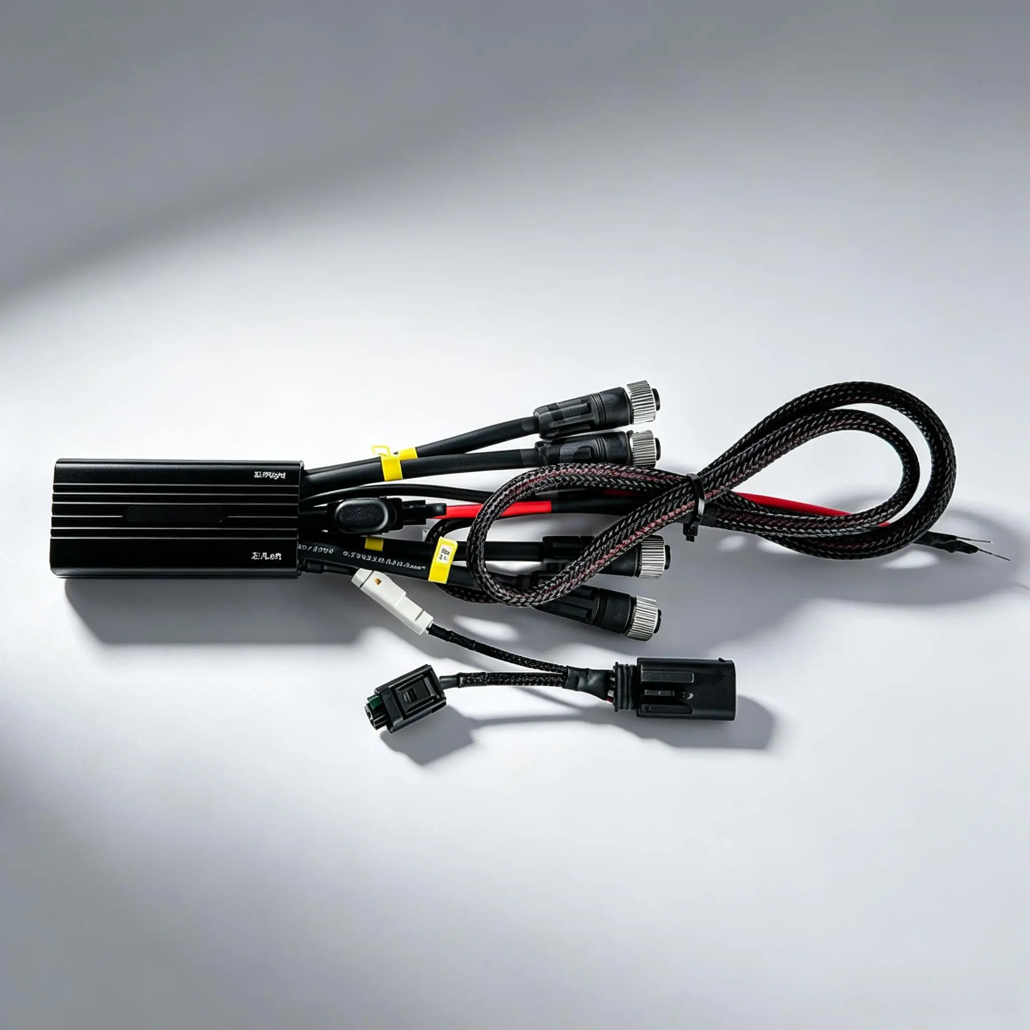 Future Eyes  CANBUS Wiring Harness, 4PIN/5PIN/8PIN Universal Motorbike Wiring Adapter for LED Auxiliary Lights