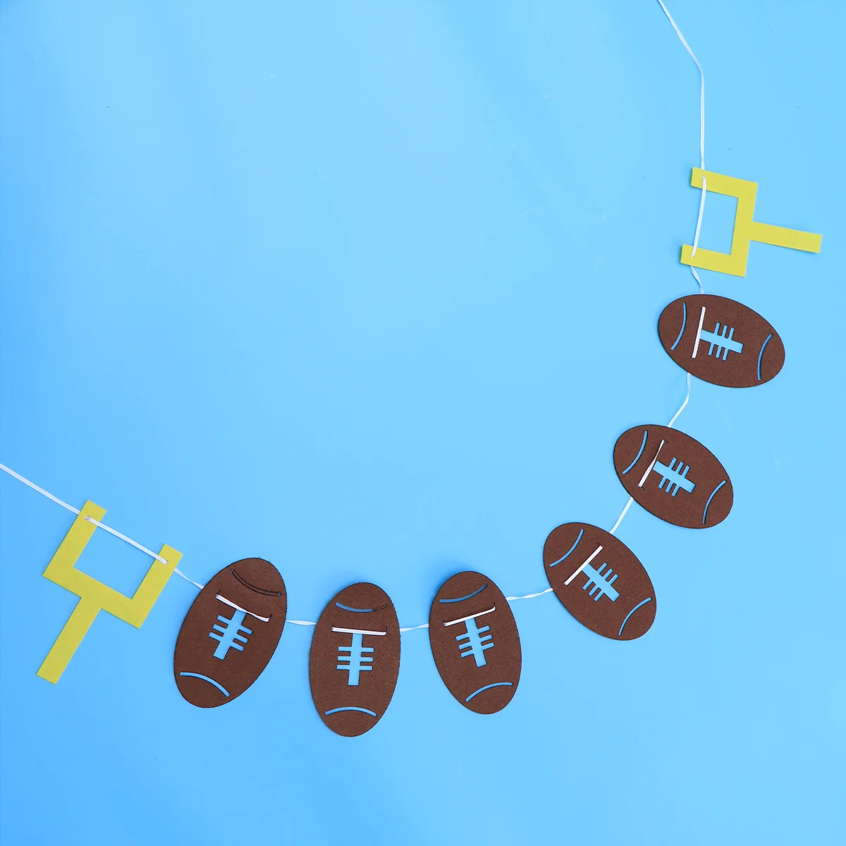 

Rugby Cutouts Football Party Banners 3 Meters Garland For Birthday Decorations Outdoor Indoor Celebration Event Party