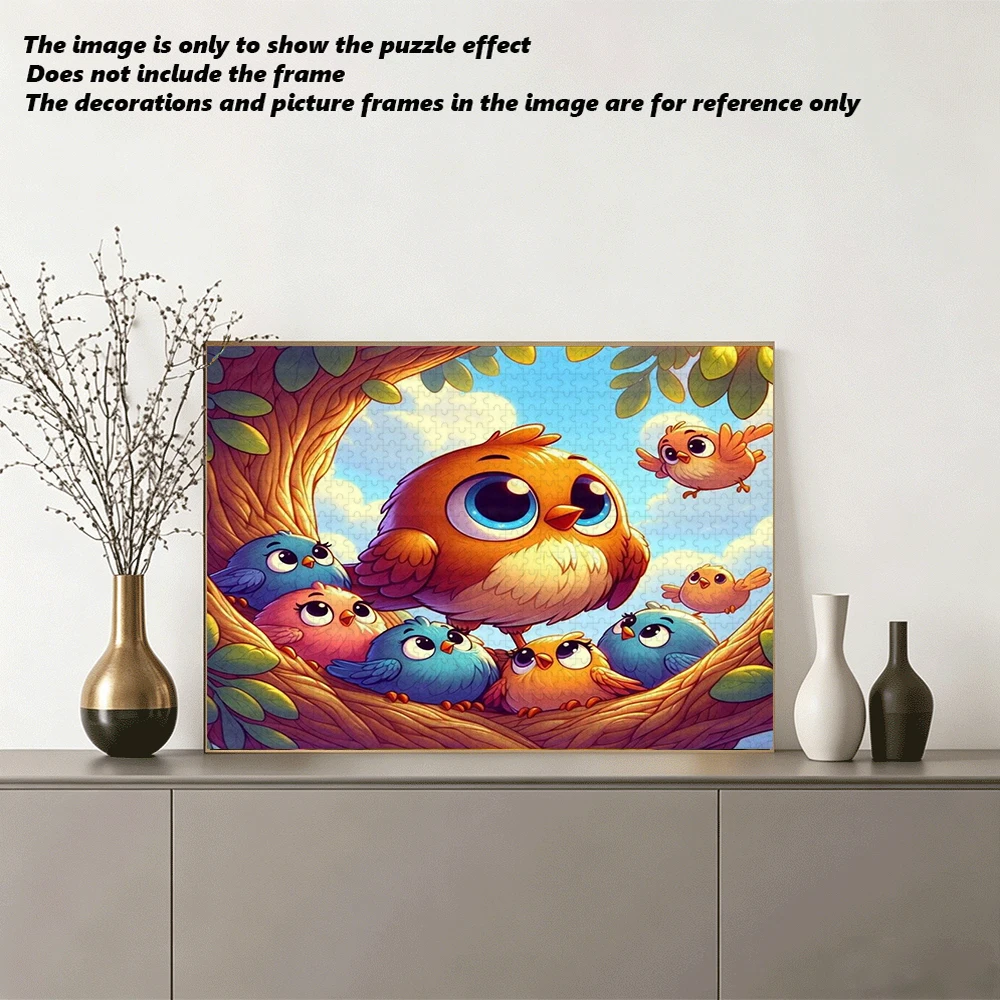 A 500/1000pcs Adult Puzzle, High Quality, a Fun Family Game for Stress Relief, Perfect for Birthdays, Christmas, Halloween, An view 5