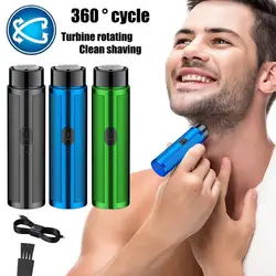 1PCS Electric Shaver For Men Portable Electric Razor Beard Knife USB Charging Men's Shavers Face Body Razor Shaving Machine